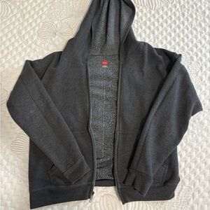 Men's Gray Hoodie Sweater